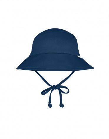 Navy Breathable Swim and Sun Bucket Hat