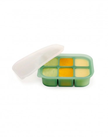 Pea Green Easy Freeze Tray – 6 Compartments