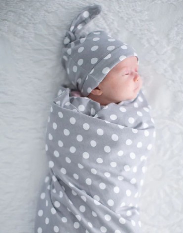Lisa Swaddle Blanket and Hat