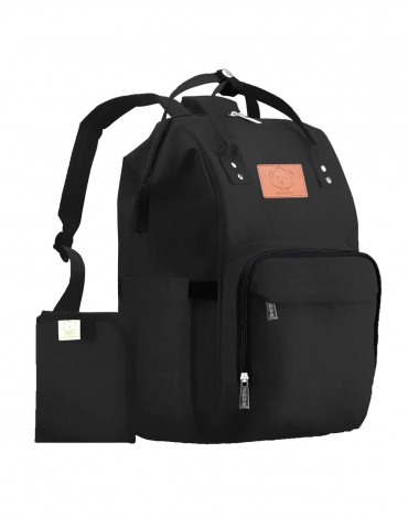 Original Diaper Bag Backpack in Trendy Black
