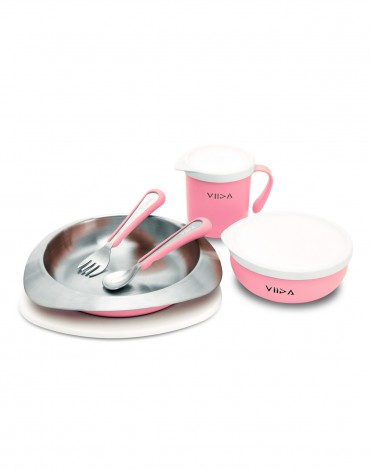 Soufflé Tableware Set - Taffy Pink