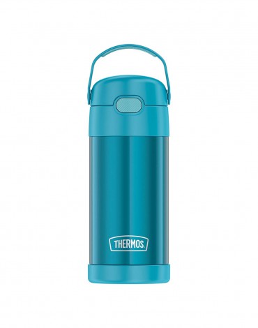 Thermos-Funtainer Stainless Steel Hydration Teal Water Bottle - 355 ml
