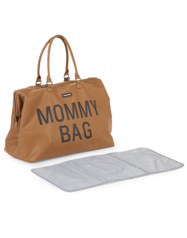 Mommy Bag Big Leatherlook Brown