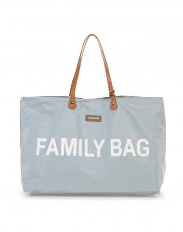 Family Bag - Grey Off White