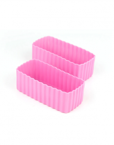 Rectangle Bento Cups - Pink