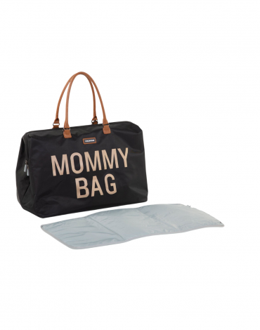 Childhome Mommy Bag Big Black Gold