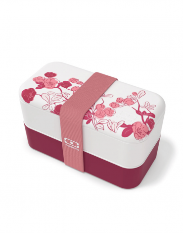 Monbento Original Bento Lunch Box-Graphic Magnolia