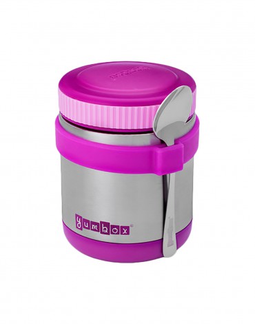 Insulated Yumbox Zuppa with Spoon- Bijoux Purple